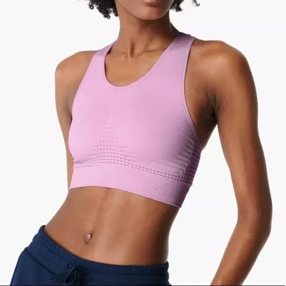 Sweaty Betty Other - NWT Sweaty Betty London Lavender Racerback Active Sports Bra Top